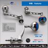 HEIGHTEN 55-60mm Adjustable Reel Handle with 30mm Handle Knob for Daiwa and Shimano Aurora Series Spinning Reels (Gunmetal) (976)