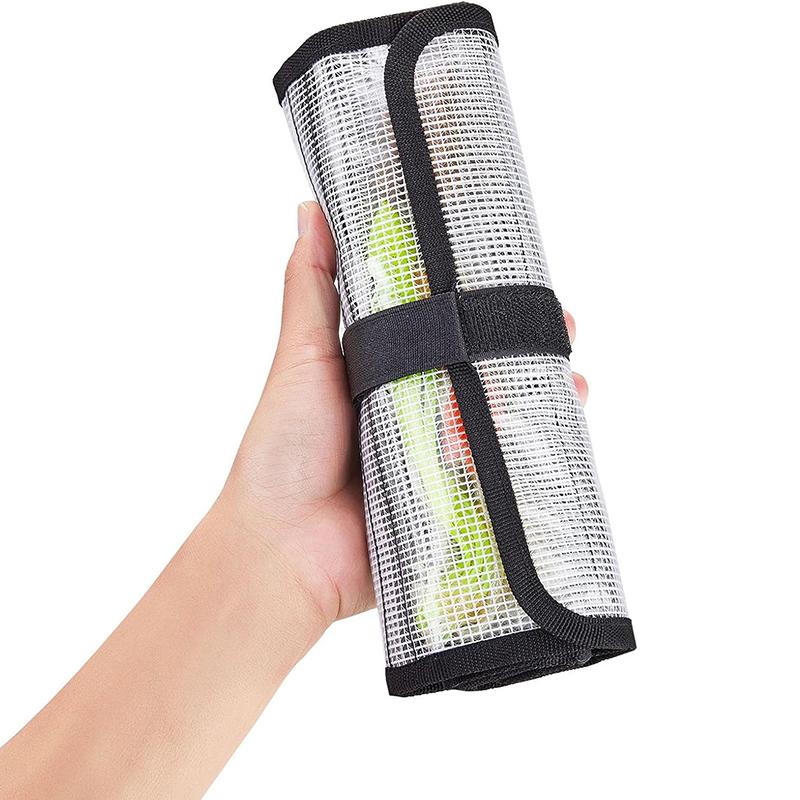1PC Large Capacity Tackle Bags Foldable Fishing Lures Bags PVC Fishing Accessories Storage Case Transport Home Hiking Gardening