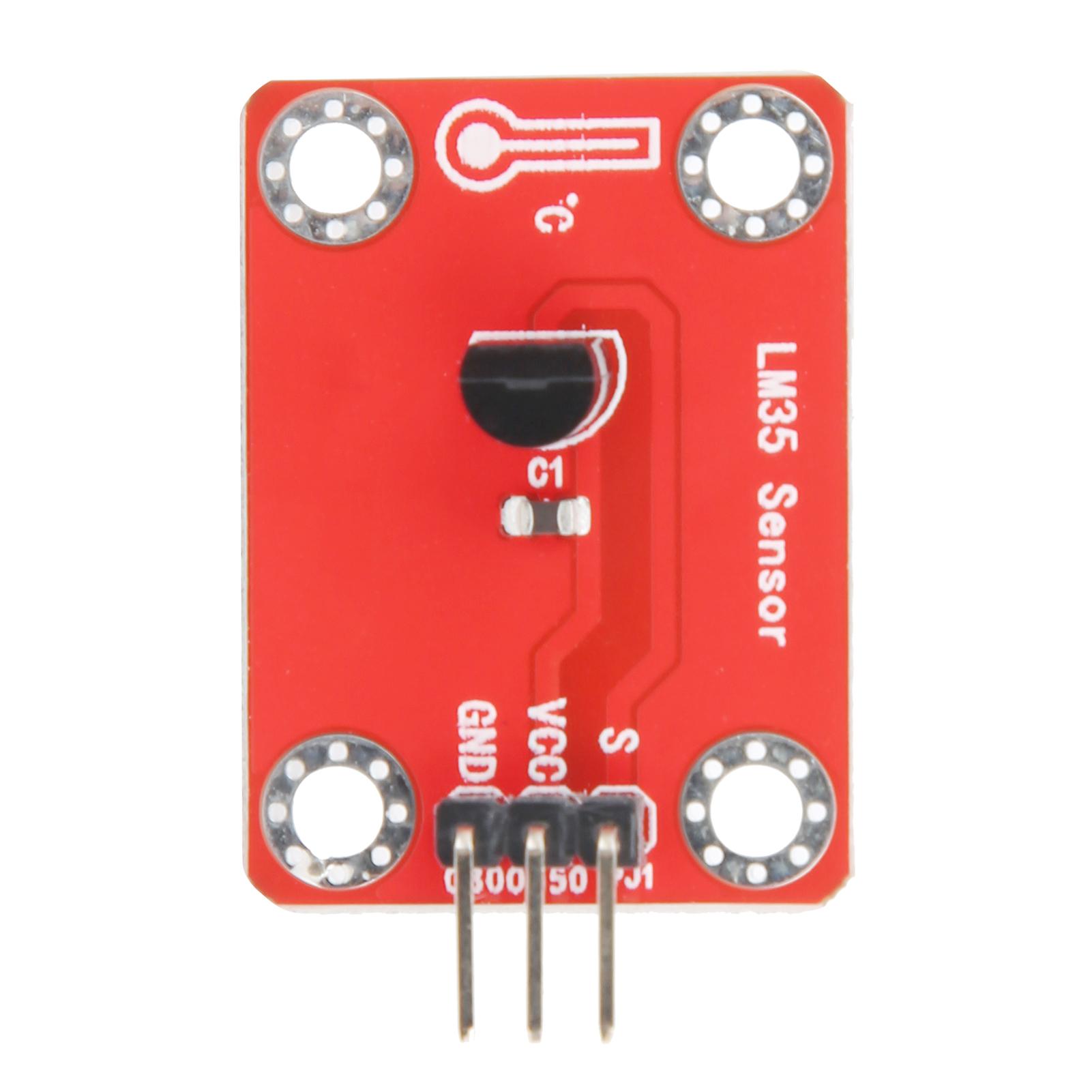 

LM35 Temperature Sensor Module DIY Sensor Module Compatible for Microbit 3.3V5VDC