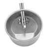 Automatic Pig Waterer Round Thickened Stable Stainless Steel Auto Piglet Drinking Water Bowl for Pig Farm