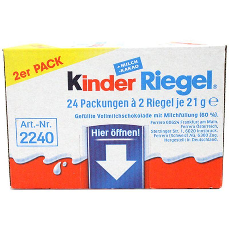 Ferrero Kinder Rigel 42g (21gX2) X 24 Pack [Box Product]