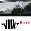 8PCS For Toyota Prius XW30 Accessories 2015 2014 2013 2012 2011 2010 B C Pillars Window Trim Cover Center Column Car Accessories