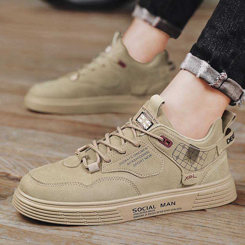 Casual Sports Shoes Men'S All-Match Wear-Resistant Men'S Shoes Fashion  Skateboarding Shoes for Men Leisure Running Shoes Workking Shoes