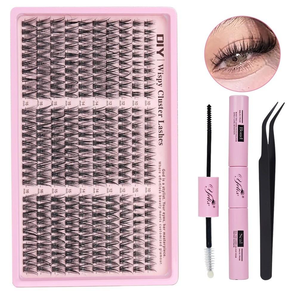 

30D/40D/50D/60D Faux Cils Natural Look DIY Lashes Book New False Eyelashes Eye Makeup False Eyelashes Set