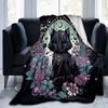 1pc Witchy Cat Blanket, Soft for Room Decor, Perfect Gift and Fans, Living Room, Travel, Camping, Car Blankets