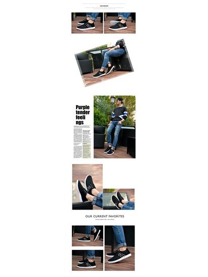 Męskie Letnie Oddychające Płócienne Buty Skate & do Biegania - Antypoślizgowe, Casualowe, w Stylu Koreańskim