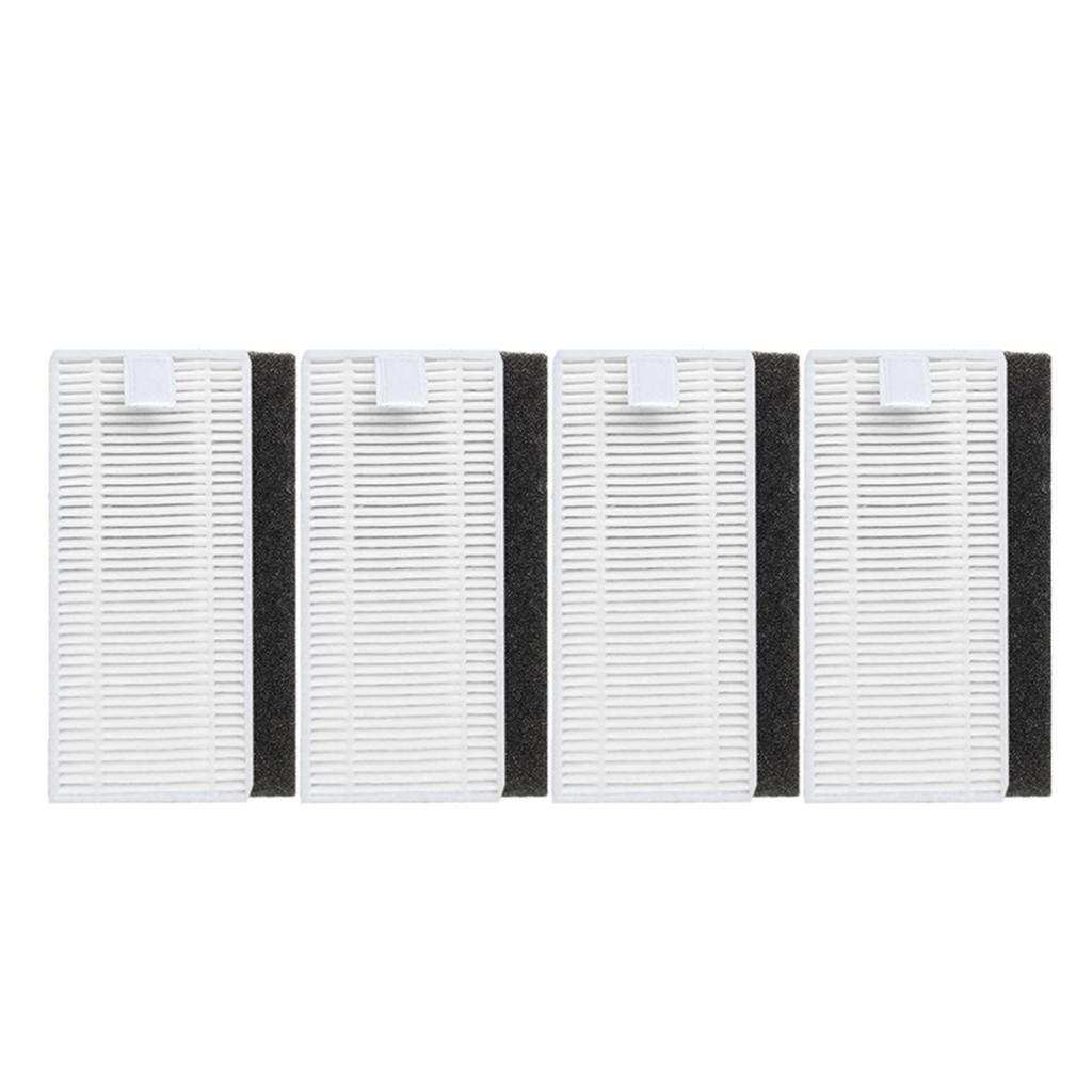 Pack of 8 Vacuum Cleaner Filter Household Cleaning Tools Vacuum Cleaner Accessories Plastic Material for Conga 1090