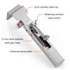 Adjustable Drawer Organizers Clamps Secure Grip Fixtures for Home and Office Use Sturdy Stainless Steel Materials