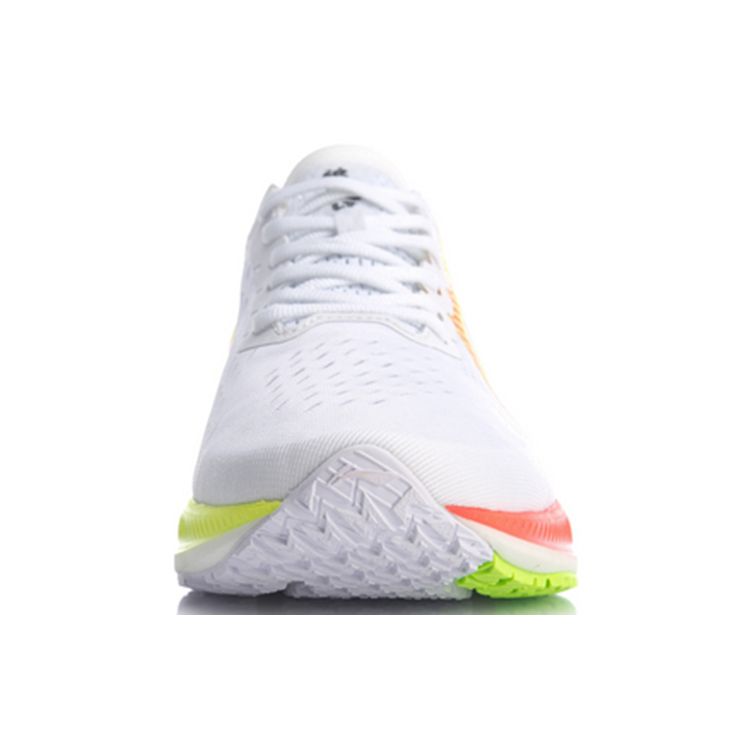 Li Ning Chasing Wind Comfortable Durable Low-Top Running Shoes Men sneaker White ARBQ007-4