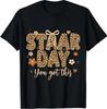Staar Day You Got This Teacher Student Testing Bow Leopard T-Shirt