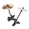 Desktop Crash Cymbal Musical Saucer Car Crash Cymbal Alloy Crash Drums Cymbal Drum Mini Drum Easy To Install Clip-On