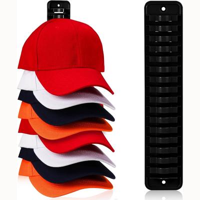 Wall-Mounted Baseball Cap Storage & Display Rack