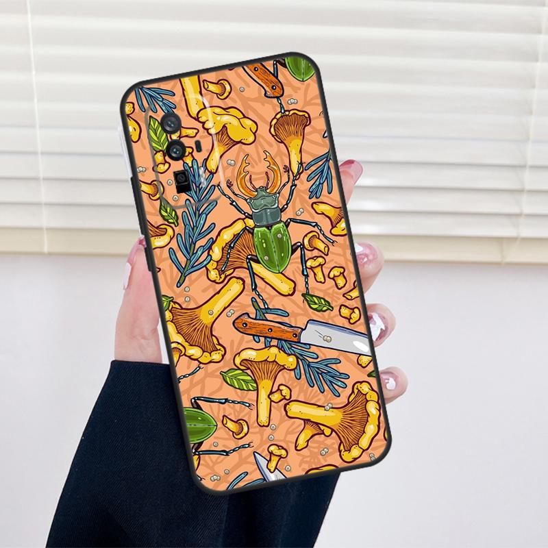 Mushroom Forest Cover For Xiaomi 11T 12T 13T 14T Pro 13 14 15 Ultra POCO X7 X6 Pro X3 X5 F5 F6 M6 Pro Case