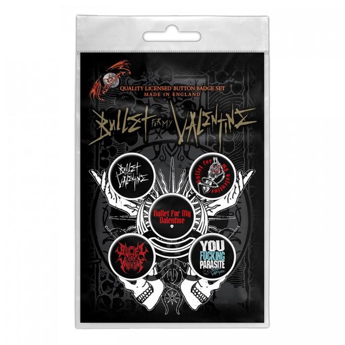 Bullet For My Valentine Logo Badge (Pack of 5)