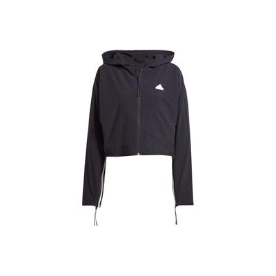 Dance Three-Stripe Colorblock Hooded Jacket Women Jacket Black IN1829