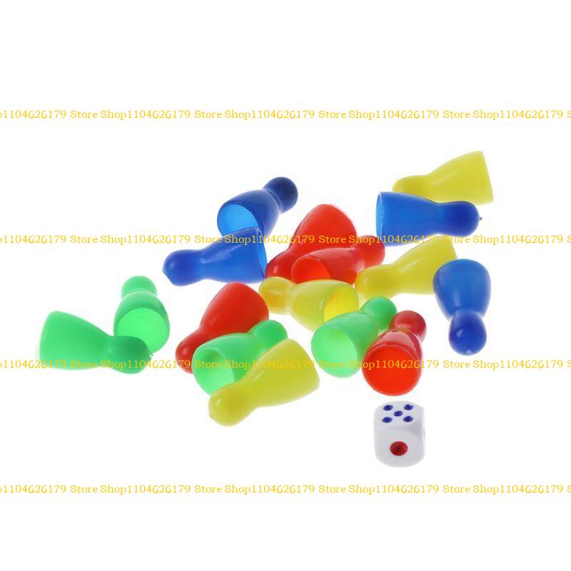 A1A2 Small Checkers Chess Pawn Set, Desktop Colorful Small Pawn, Game Pawn, for Home Games Accessories Gift Chessman