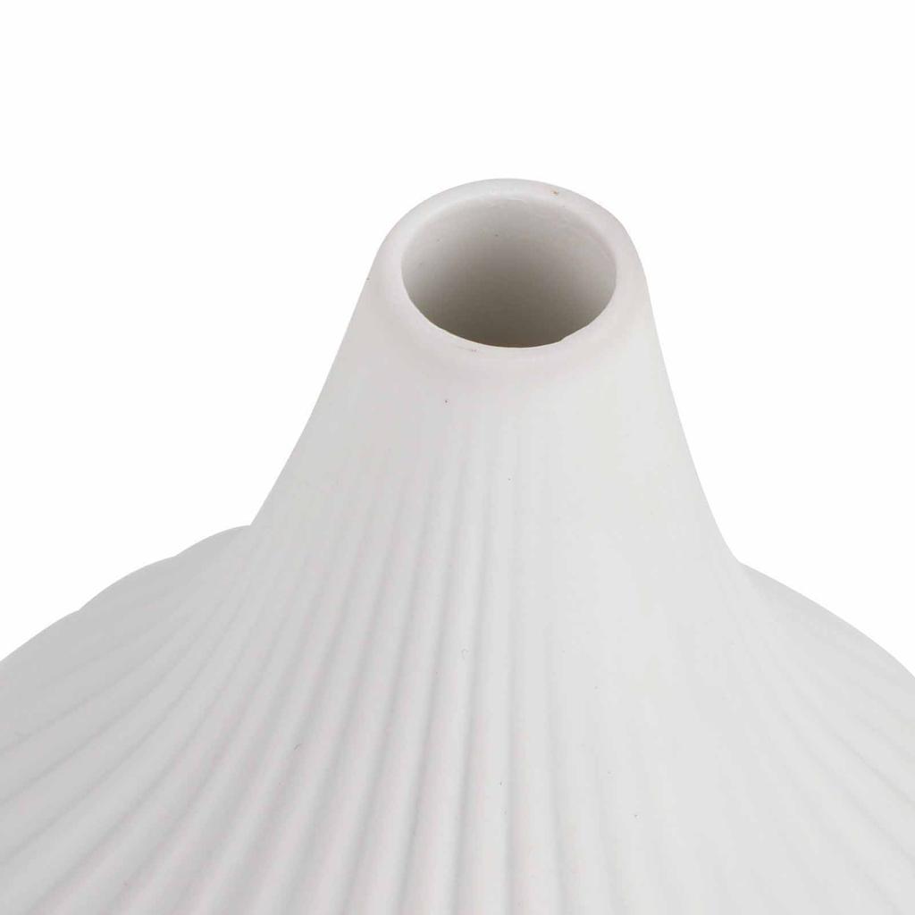 Einfache Moderne Keramik Vase Hause Zimmer Tisch Desktop Dekoration Ornamente (Klein Weiß)