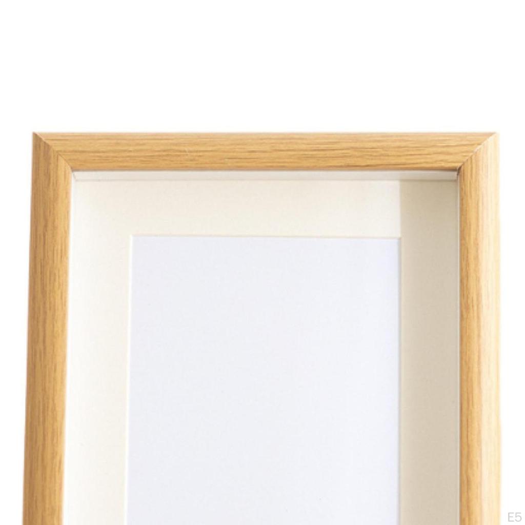 Shadow Box Frame Display Rectangle Awards Wall Decor Wooden Empty Collection 3cm Deep Elegant