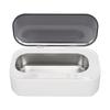 Ultrasound Jewelry Cleaner Machine 304 Stainless Steel ABS Mini Portable Eyeglasses Cleaning Machine for Watch Retainer