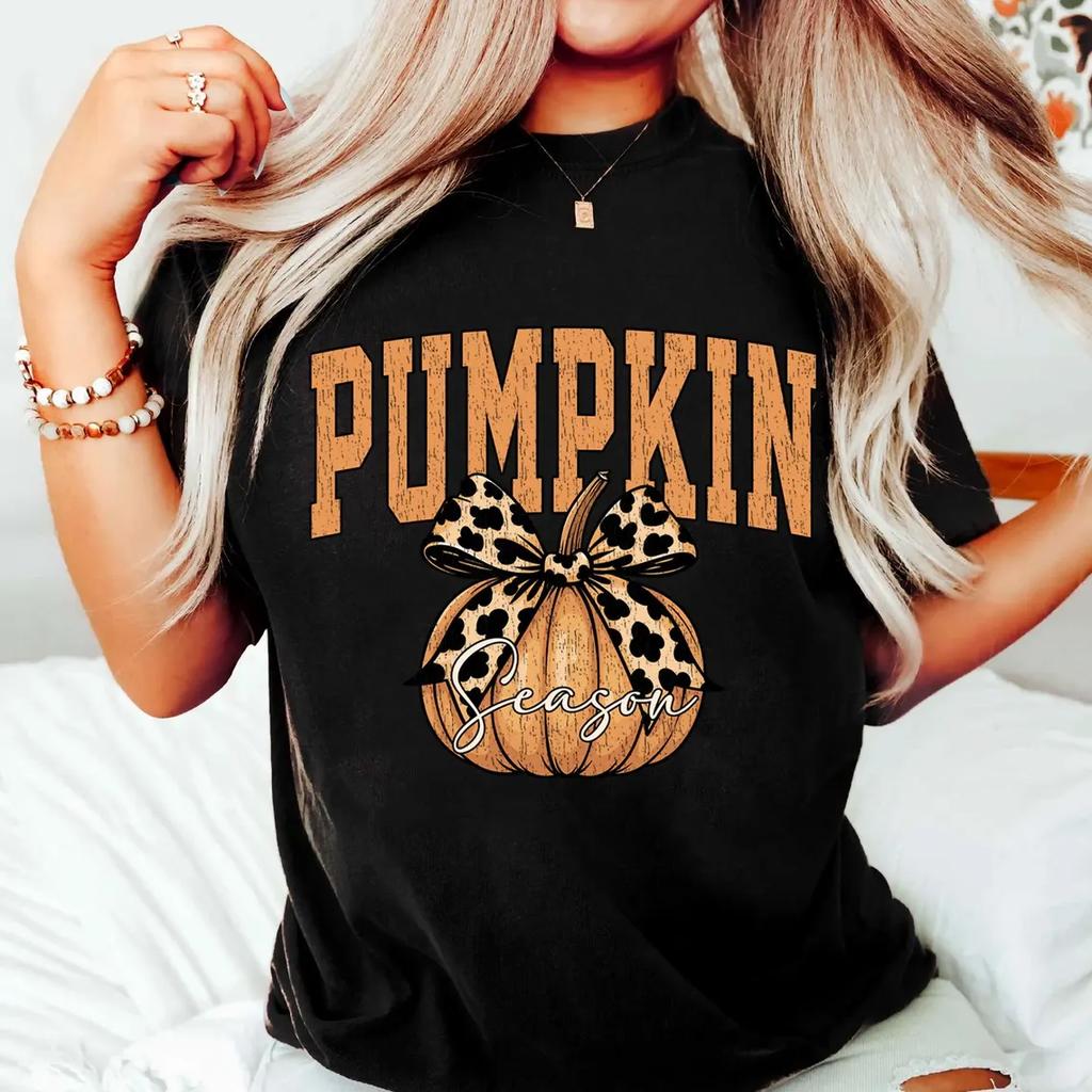 Cozy Season Shirt Books Lover Fall Gift Womens Pumpkin Season Shirt Cute Pumpkin Shirt Autumn Leaf Shirt