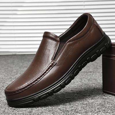 Echtes Leder Herren Freizeitschuhe Neue Loafer Bequeme Sneaker Handgefertigt Freizeit Fahrschuhe Outdoor Slip-on Flats