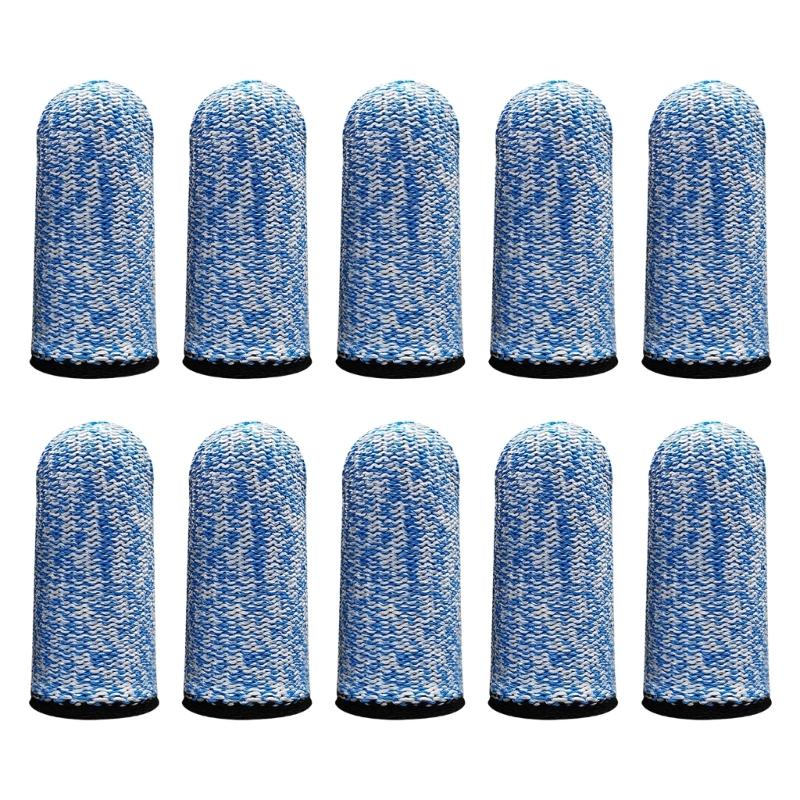 

10pcs Elastic Finger Guards Cut Proof Finger Cots Suitable For Home Renovations & Sculpture Work Construction Sculpting 1