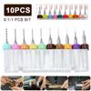 Pcb Carbide 10pcsset Micro Twist Drill Bits Set Jewelry Rotary Tool 01mm10mm
