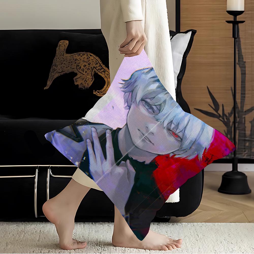 Tokyo Ghoul Stitch Lucky Dragon Pillow Cover Sofa Cushion Cover Home Room Decoration Children Gift