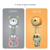 Baby Musical Rattle ToyLightUp Teether & Sensory Chew, BPAFree Soft Rubber, Baby Shower & 1st Birthday Gift for 618 Months