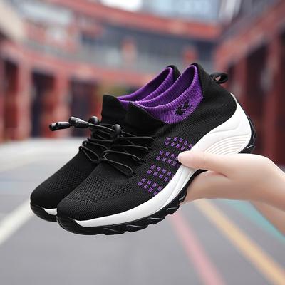 Women's Sneakers Lightweight Ladies Running Shoes  Platform Single Shoes Gym Tenis Shoes Non-slip Wear-resistant Walking Sneaker