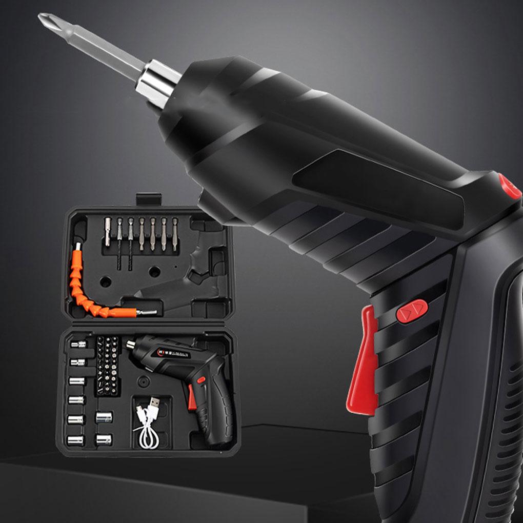 Electric Drill Cordless Power Tools Set Household Maintenance Repair Lithium Battery Mini Household Screwdriver