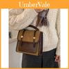 Retro Korean Style Pu Backpack For Women And Men With Pouch And Splicing Design For Daily Use