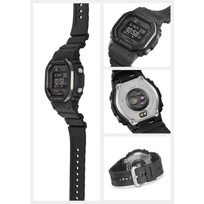 [Casio] Orologio G-Shock G-SQUAD Monitor Frequenza Cardiaca Bluetooth DW-H5600MB-1JR Uomo Nero (Ghiera superiore in metallo)