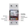 WiFi Smart Energy Meter AC 63A 80-300V WiFi Smart Earth Leakage Over Under Voltage Protector Relay Device Switch Breaker Energy Power kWh Meter Smart