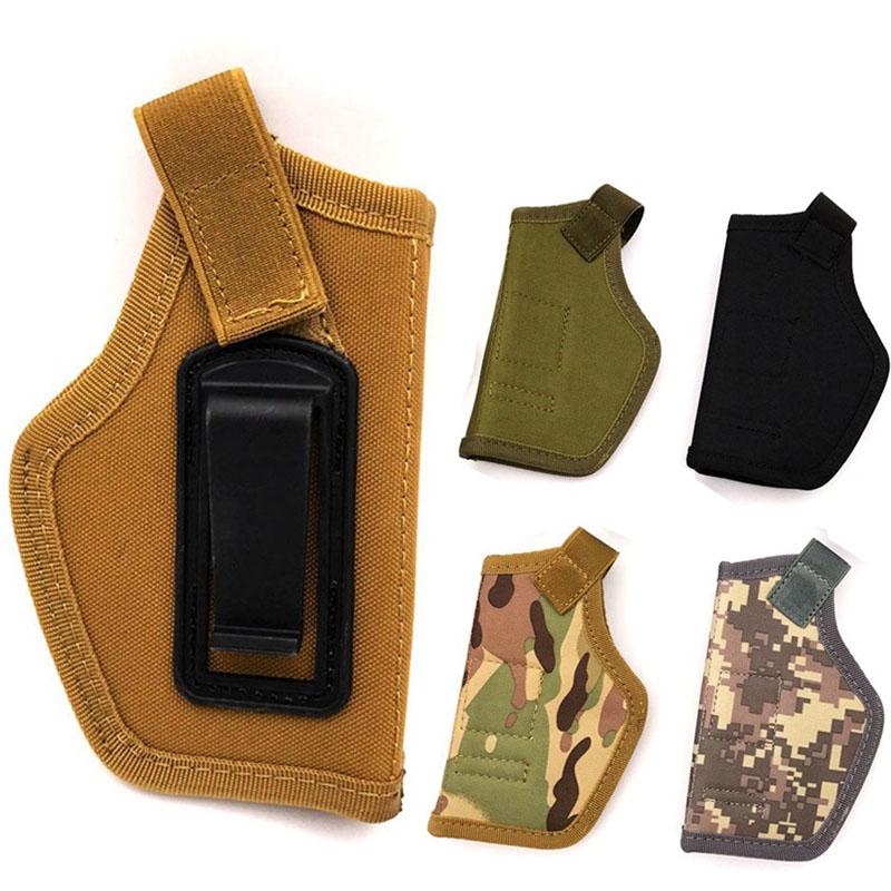 Universal Concealed Carry Tactical Holster Small Holster Compact / Subcompact Pistol Hunting Gun Pouch for Glock Gun Accessories