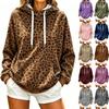 Damen Casual Kapuzenpullover, Locker geschnitten, Langarm, Rundhals, Pullover