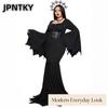JPNTKY Fashion Autumn Winter Long Sleeve Solid Color Print Casual Dresses