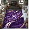 Austria Wien FC Soccer Football Pattern Soft Area Rug Non Slip Indoor Floor Carpet Sports Decor Mat for Bedroom