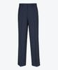Legasi S/S Semi-Wide Elastic Waist Slacks - Navy