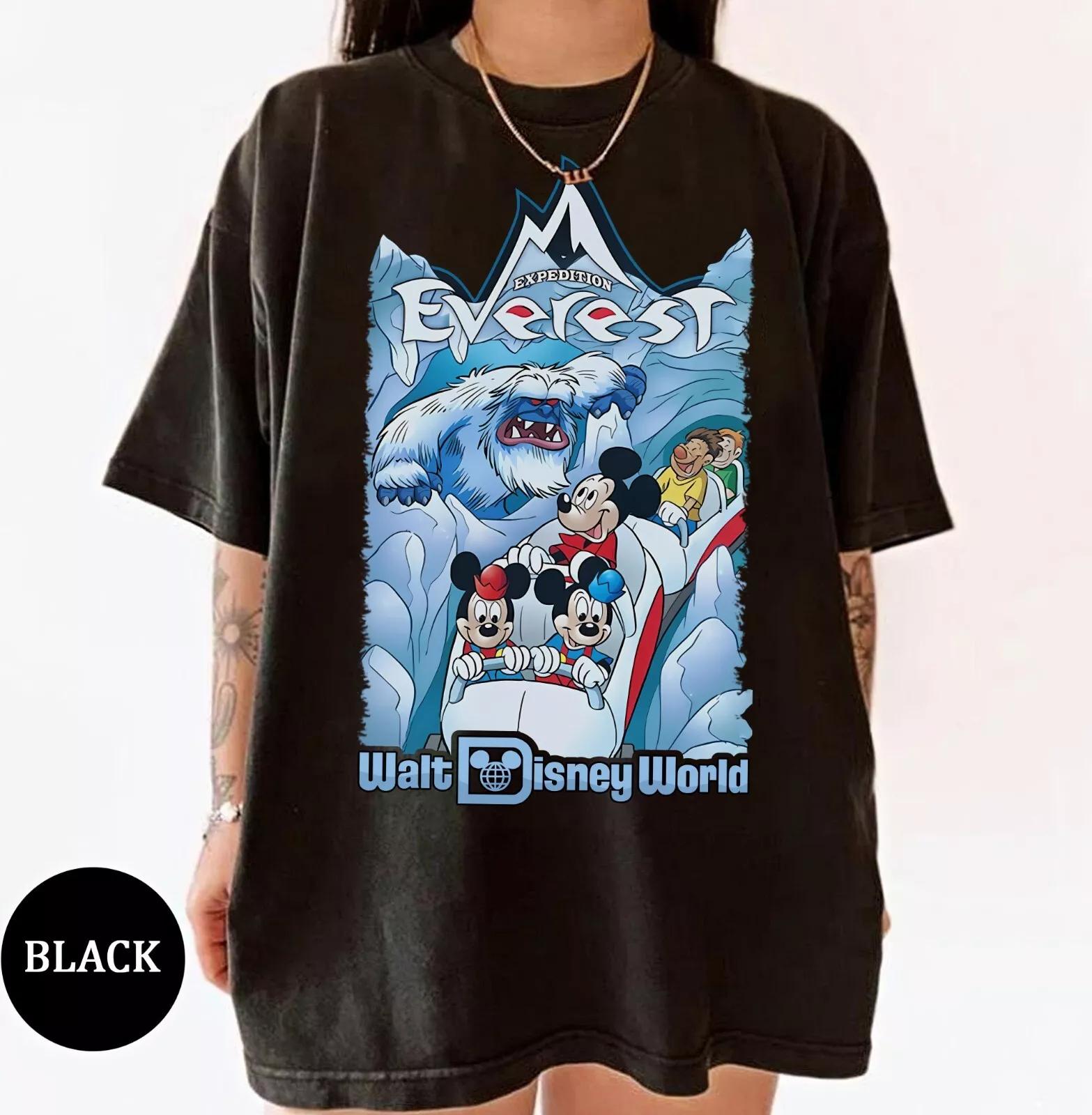 

Vintage Expedition Everest Yeti Mickey And Friends Unisex Adult Kid Tee L