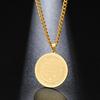LIKGREAT Collana con Pendente Arcangelo Raffaele per Uomo Donna Religiosa Cristiana Cattolica Gioielli in Acciaio Inossidabile Regalo di Natale