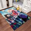 Anime Group Scene Design Carpet suitable as a non-slip mat for the living room or bedroom sofa