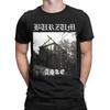 Burzum Aske T-Shirts Herren Reine Baumwolle Vintage T-Shirts O-Ausschnitt T-Shirt Kurzarm Tops Sommer