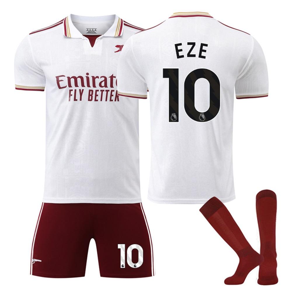 

2025-26 Arsenal 2nd Away #10 EZE Sport Training Jersey Set with Socks Teens Kids Adults Football Kits 16
