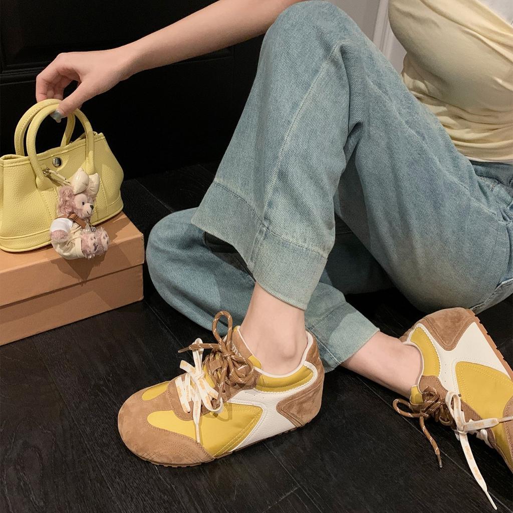 "Mi You" St. Martin~ Dexun Shoes Women's Autumn New Retro Height Increasing Forrest Gump Shoes Lightweight Sports and Leisure Shoes