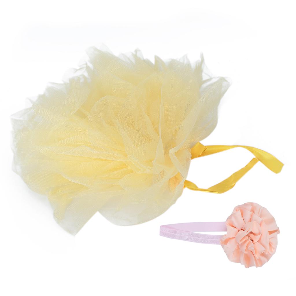Infant Baby Girls Photography Prop Puffy Skirt Headband Baby Photography Accessories