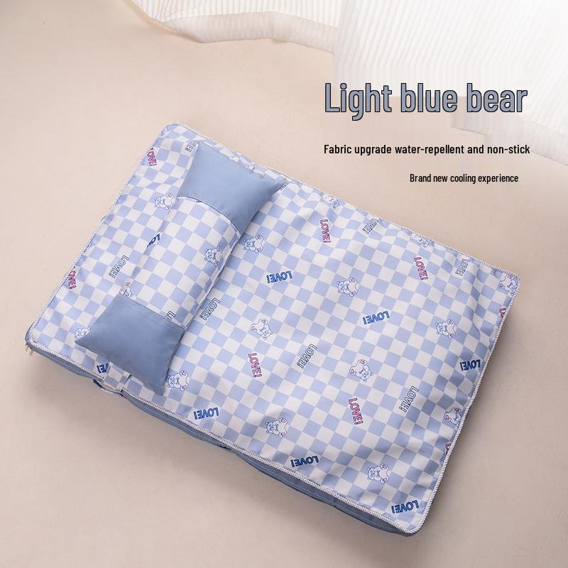 Removable and Washable Pet Bed for All Seasons - Dog and Cat Cushion Mat