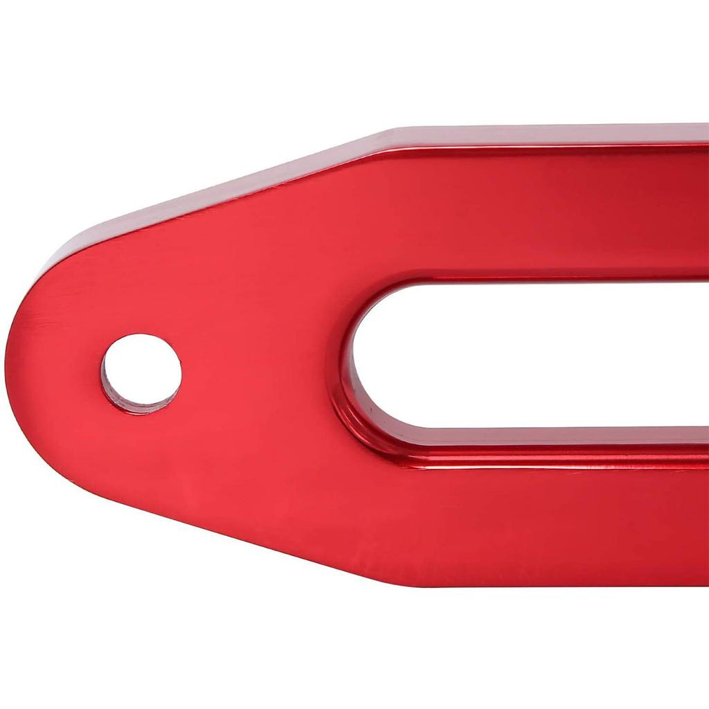 10inch Billet Aluminum Hawse Fairlead for Synthetic Winch Rope Cable Guide 8000-15000LBs Capacity Off Road Adventure Use