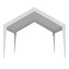 Carport Replacement Canopy, 3.6 X 6 M Potable Garage Tent Top Tarp, UV-Resistant & Waterproof Car Shelter Tarp, Heavy Duty Car Port Cover with Ball