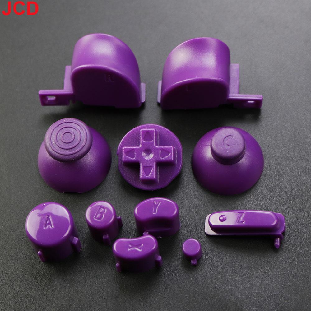 

JCD 1 set Analog Stick Cap Buttons Keypads Y X A B Z Buttons Joystick stick Caps for Gamecube For NGC controller